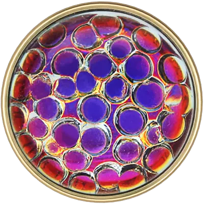 Cosmic Bubble Luster Stone Diamond Head Upholstery Tack
