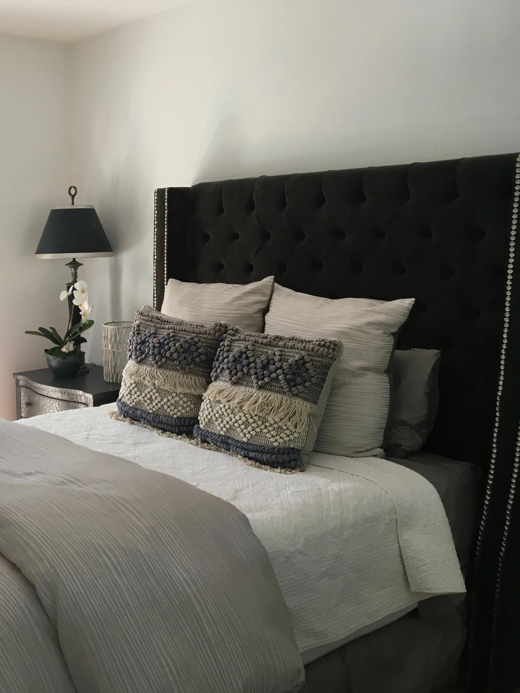 Charcoal Grey Headboard Furniture - Diamond Head – Diamond Head ...